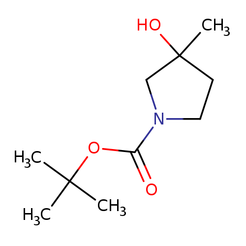 O=C(N1CCC(C1)(C)O)OC(C)(C)C