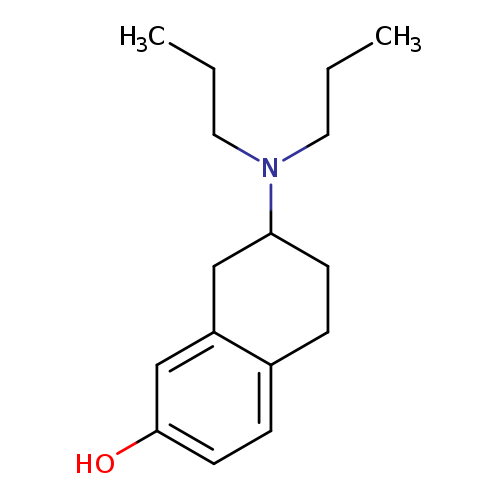 CCCN(C1CCc2c(C1)cc(cc2)O)CCC
