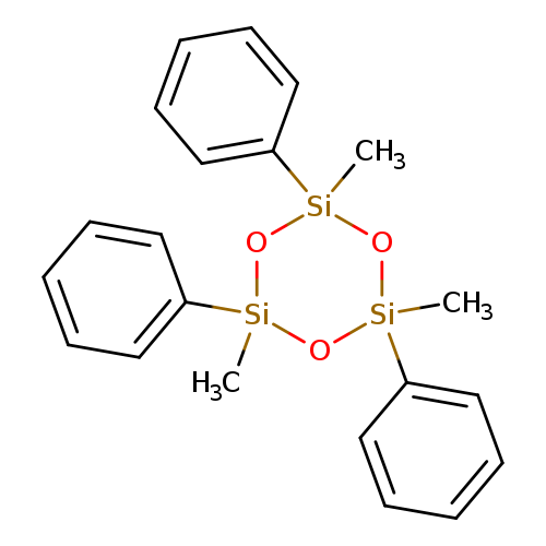 C[Si]1(O[Si](C)(O[Si](O1)(C)c1ccccc1)c1ccccc1)c1ccccc1