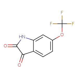 O=C1C(=O)Nc2c1ccc(c2)OC(F)(F)F