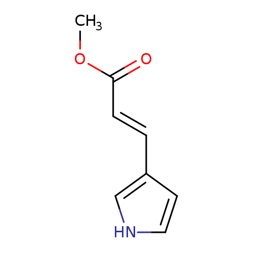 COC(=O)/C=C/c1c[nH]cc1