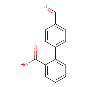 O=Cc1ccc(cc1)c1ccccc1C(=O)O