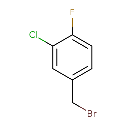 BrCc1ccc(c(c1)Cl)F