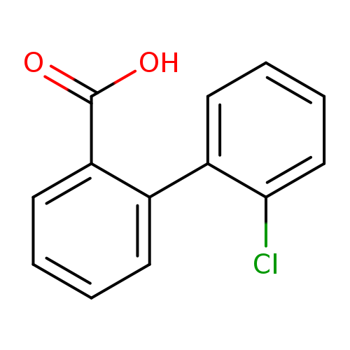 OC(=O)c1ccccc1c1ccccc1Cl