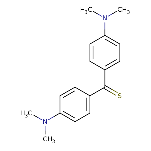 CN(c1ccc(cc1)C(=S)c1ccc(cc1)N(C)C)C