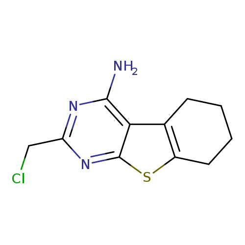 ClCc1nc(N)c2c(n1)sc1c2CCCC1