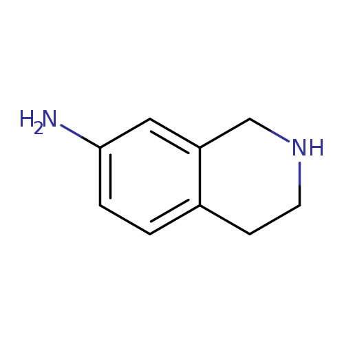 Nc1ccc2c(c1)CNCC2