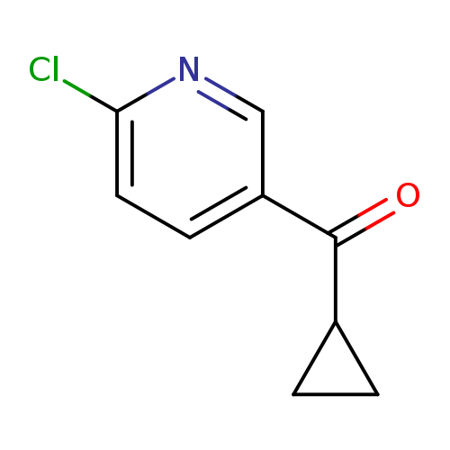 Clc1ccc(cn1)C(=O)C1CC1