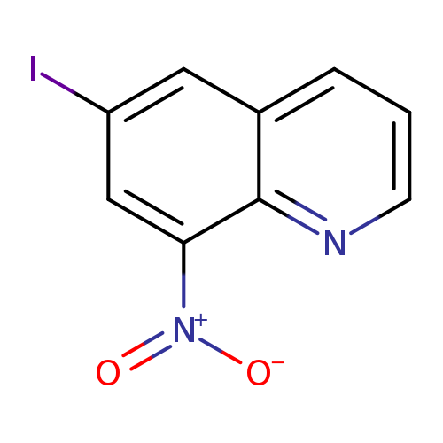 Ic1cc2cccnc2c(c1)[N+](=O)[O-]