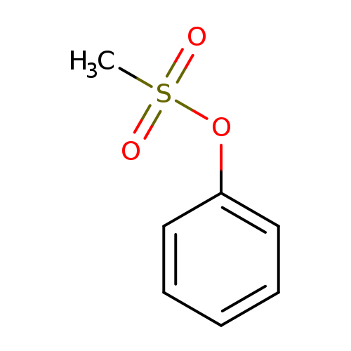 CS(=O)(=O)Oc1ccccc1