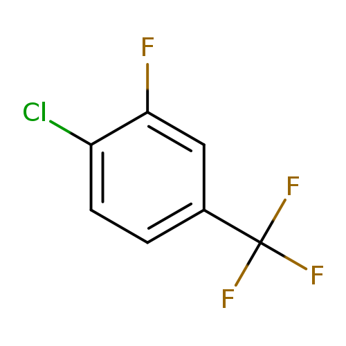 Clc1ccc(cc1F)C(F)(F)F