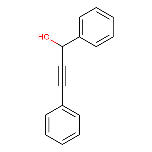 OC(c1ccccc1)C#Cc1ccccc1