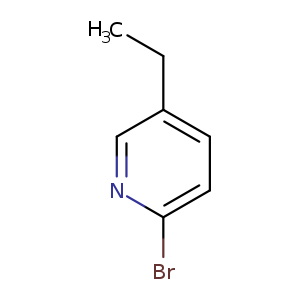 CCc1ccc(nc1)Br