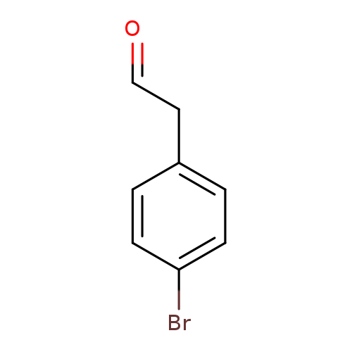 O=CCc1ccc(cc1)Br