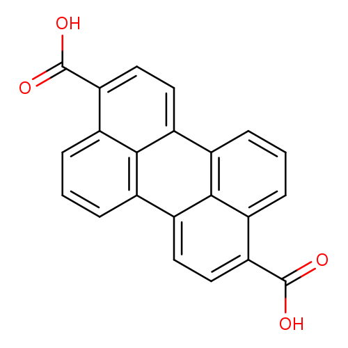 OC(=O)c1ccc2c3c1cccc3c1c3c2cccc3c(cc1)C(=O)O