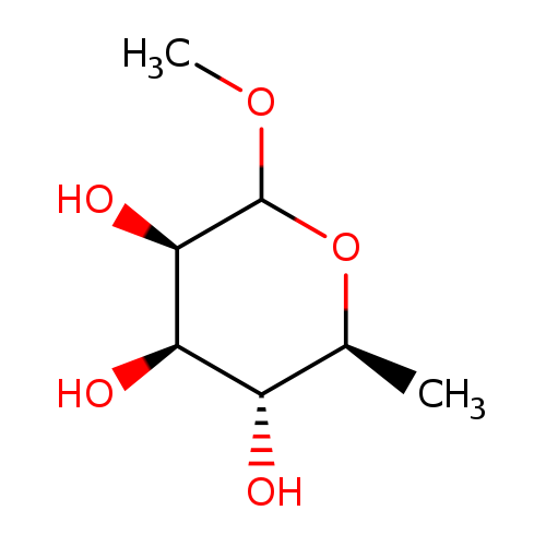 COC1O[C@@H](C)[C@@H]([C@H]([C@H]1O)O)O