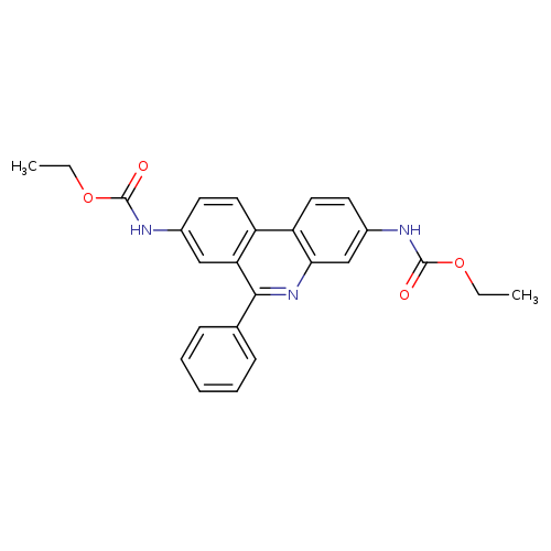 CCOC(=O)Nc1ccc2c(c1)nc(c1c2ccc(c1)NC(=O)OCC)c1ccccc1