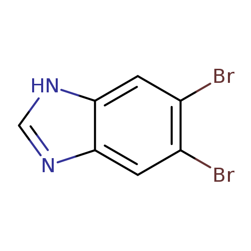 Brc1cc2[nH]cnc2cc1Br