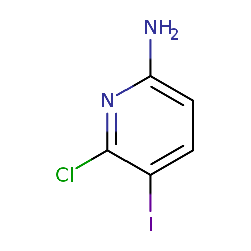 Nc1ccc(c(n1)Cl)I