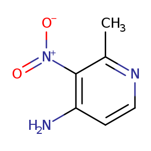 [O-][N+](=O)c1c(N)ccnc1C