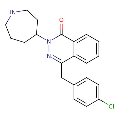 Clc1ccc(cc1)Cc1nn(C2CCNCCC2)c(=O)c2c1cccc2