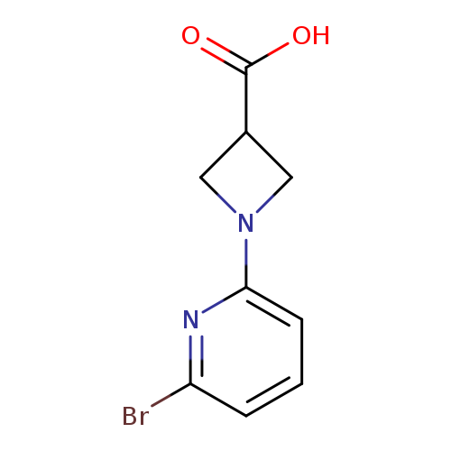 OC(=O)C1CN(C1)c1cccc(n1)Br