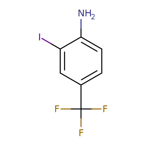 Nc1ccc(cc1I)C(F)(F)F