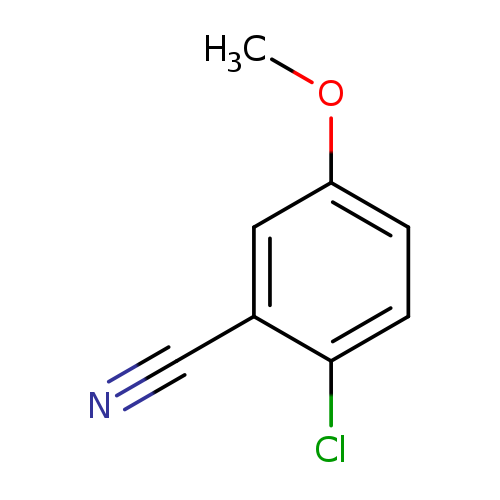 COc1ccc(c(c1)C#N)Cl