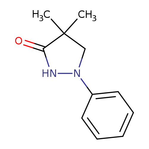 O=C1NN(CC1(C)C)c1ccccc1