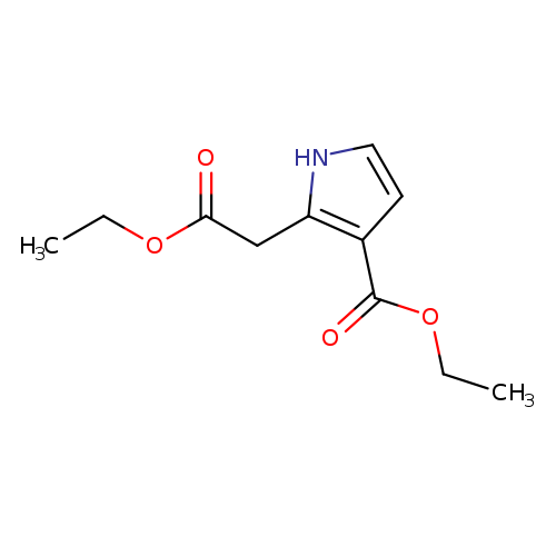 CCOC(=O)Cc1[nH]ccc1C(=O)OCC
