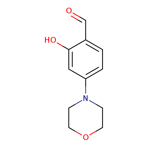 O=Cc1ccc(cc1O)N1CCOCC1