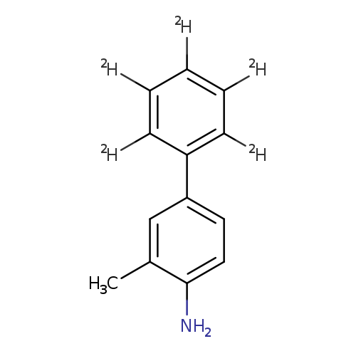 c1([2H])c([2H])c([2H])c(c(c1[2H])[2H])c1ccc(c(c1)C)N