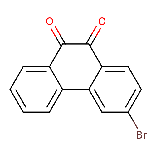 Brc1ccc2c(c1)c1ccccc1C(=O)C2=O