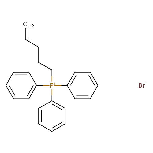 C=CCCC[P+](c1ccccc1)(c1ccccc1)c1ccccc1.[Br-]