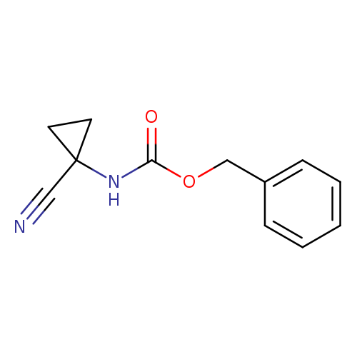 N#CC1(CC1)NC(=O)OCc1ccccc1