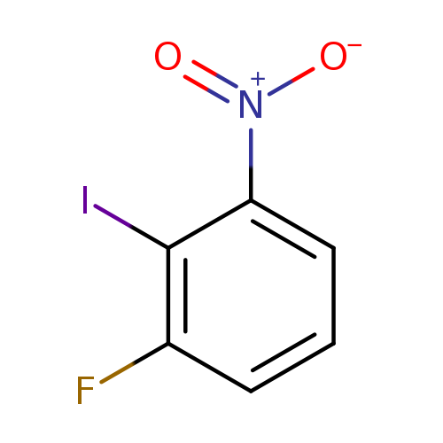 [O-][N+](=O)c1cccc(c1I)F