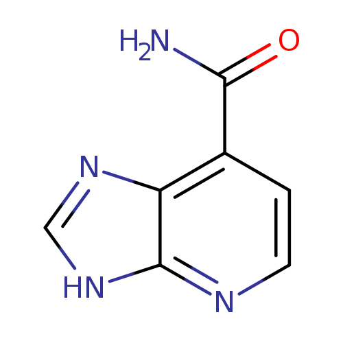NC(=O)c1ccnc2c1nc[nH]2
