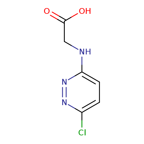 OC(=O)CNc1ccc(nn1)Cl