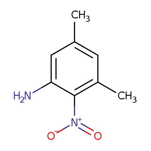 Cc1cc(C)c(c(c1)N)[N+](=O)[O-]