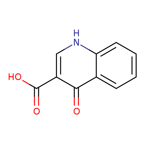 OC(=O)c1c[nH]c2c(c1=O)cccc2