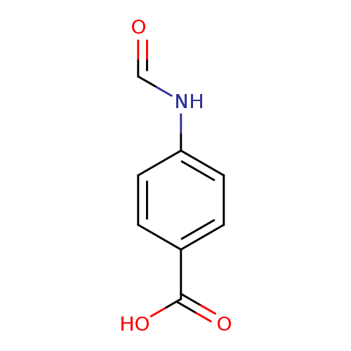 O=CNc1ccc(cc1)C(=O)O
