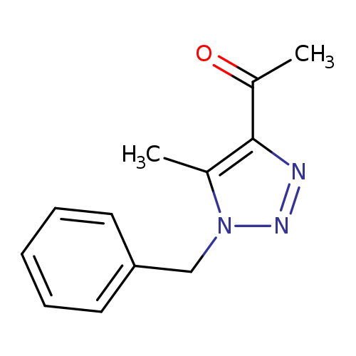 CC(=O)c1nnn(c1C)Cc1ccccc1
