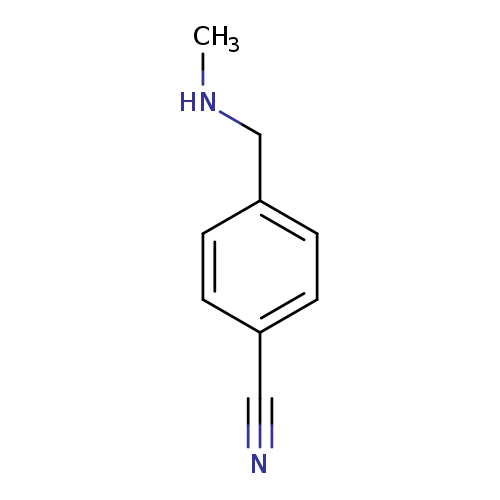 CNCc1ccc(cc1)C#N