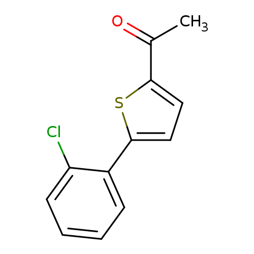 Clc1ccccc1c1ccc(s1)C(=O)C