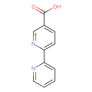 OC(=O)c1ccc(nc1)c1ccccn1