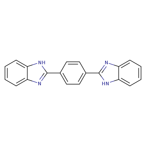 c1ccc2c(c1)[nH]c(n2)c1ccc(cc1)c1nc2c([nH]1)cccc2
