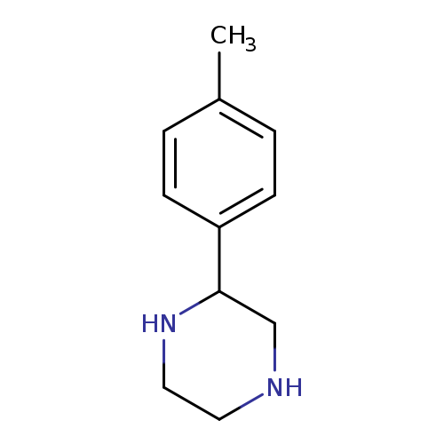 Cc1ccc(cc1)C1NCCNC1