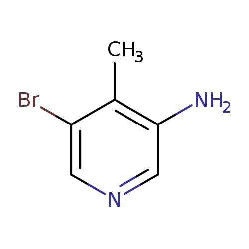 Cc1c(N)cncc1Br
