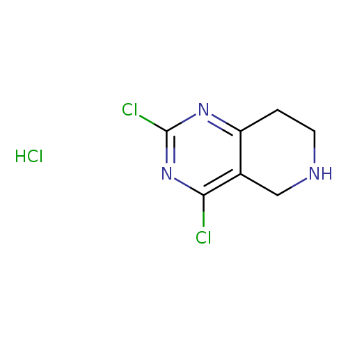 Clc1nc2CCNCc2c(n1)Cl.Cl