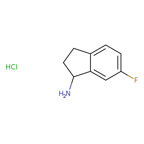 Fc1ccc2c(c1)C(N)CC2.Cl
